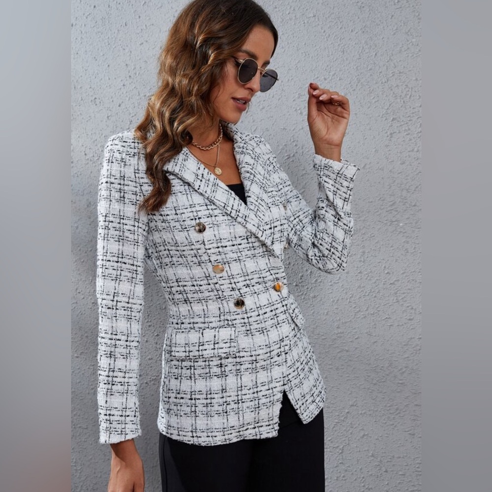 Black & White Blazer